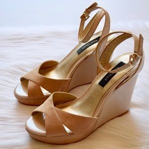 White House Black Market Payton Wedges